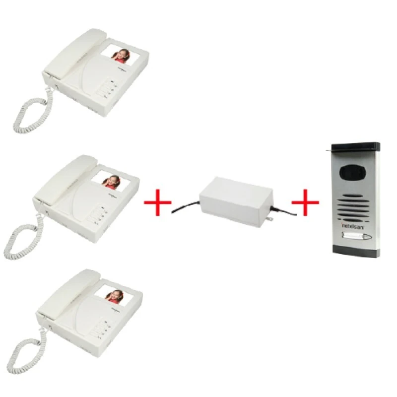 VISION 4.3” Renkli (Üçlü)